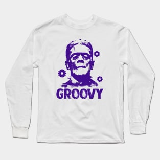 FRANKENSTEIN - Groovy tie dye Long Sleeve T-Shirt